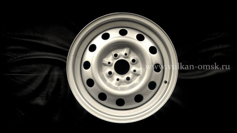 Диск Штамп. R14 4*98 +35/58.6 5.5 серебро Trebl 53B35B