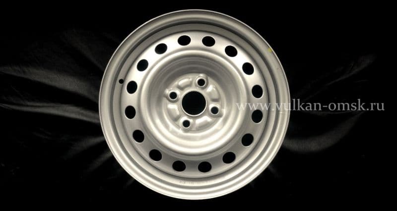 Диск Штамп. R15 4*100 +48/54.1 6.0 серебро Trebl 8114